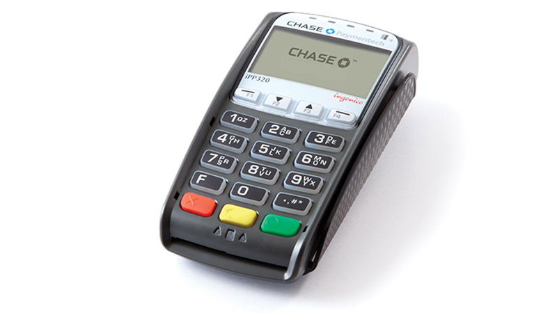 chase credit card terminal customer service